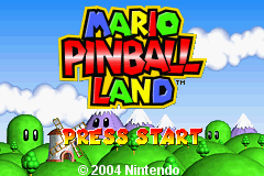 Mario Pinball Land screenshot 3 for GameBoy Advance